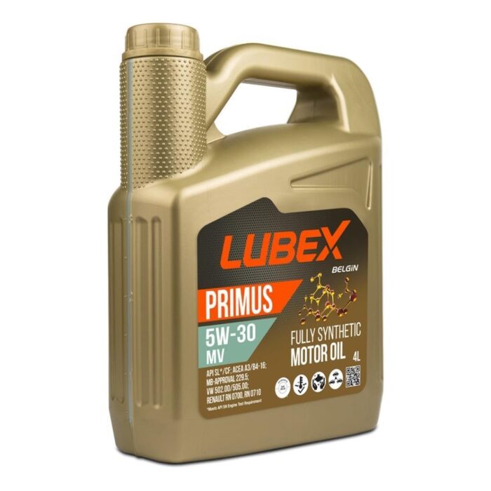 Lubex Primus MV 5W30 4 Lt Tam Sentetik Motor Yağı - Görsel 2
