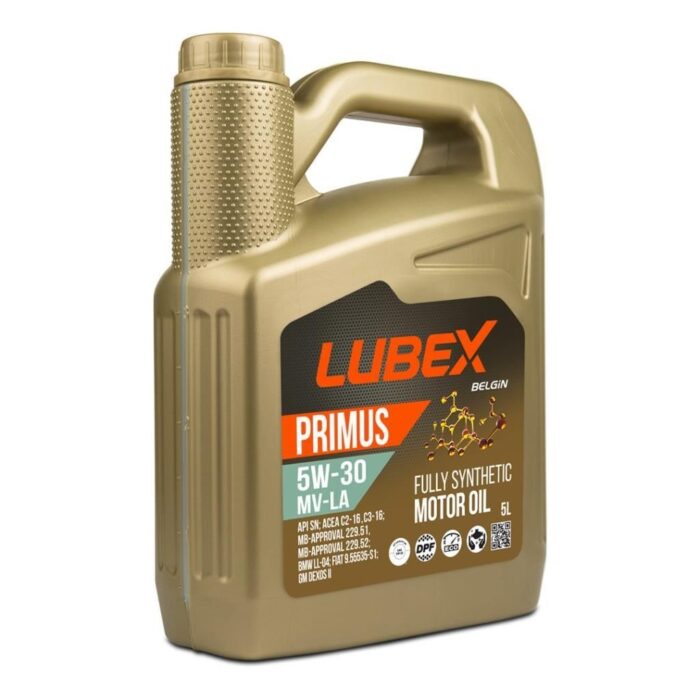 Lubex Primus MV-LA 5W30 5 Lt RN 17 Onaylı Motor Yağı - Görsel 1