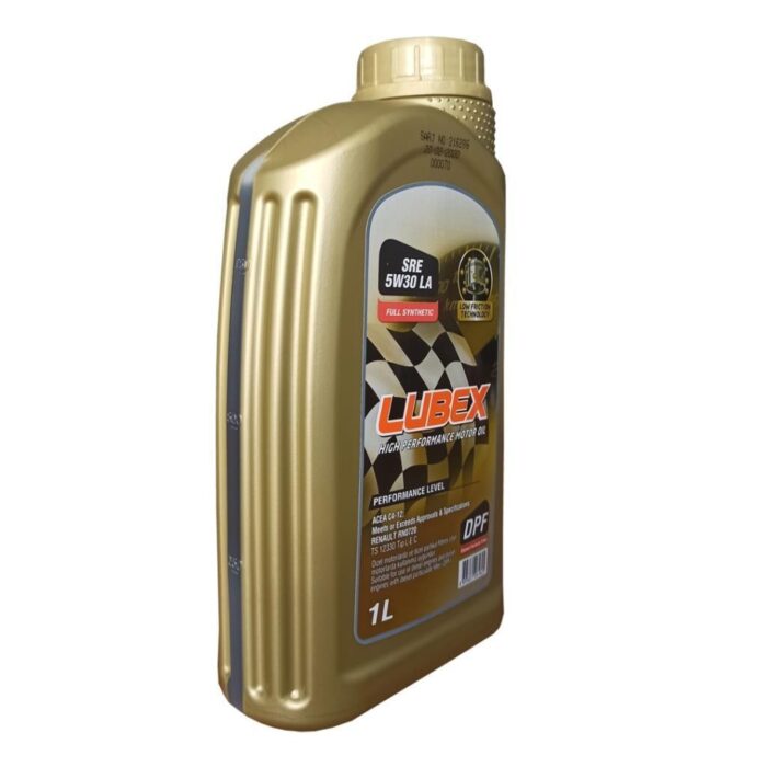 Lubex Primus RN-LA 5W30 1 Lt Tam Sentetik Motor Yağı - Görsel 4