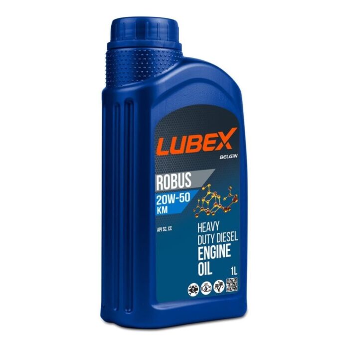 Lubex Robus KM 20W50 1 Lt Mineral Motor Yağı - Görsel 1