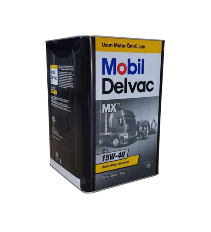 Mobil Delvac MX 15W-40 16 Kg Yüksek Performanslı Dizel Motor Yağı - Görsel 1
