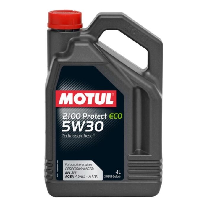 Motul 2100 Protect Eco 5W30 4 Lt Benzinli Motor Yağı - Görsel 1