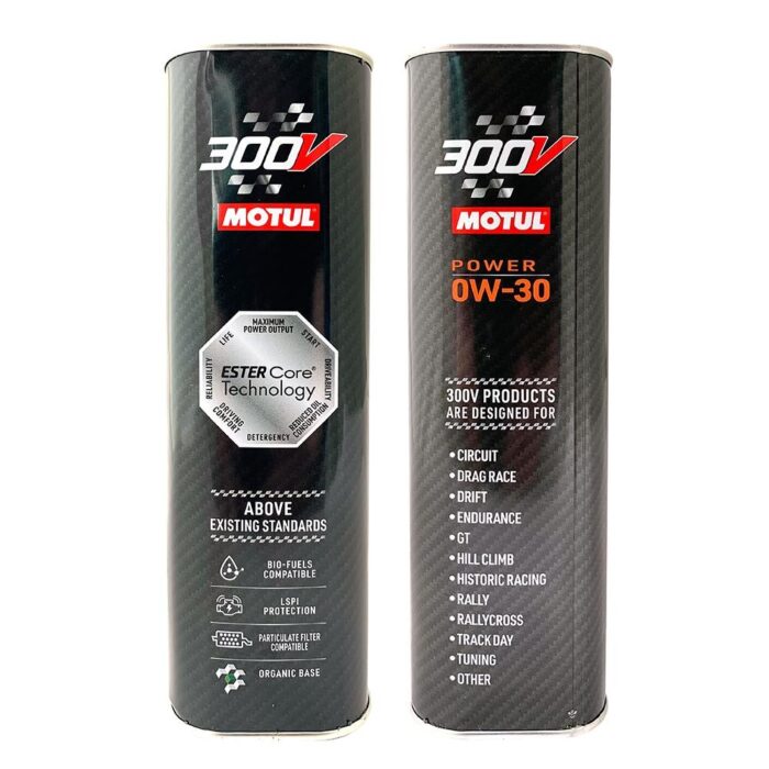 Motul 300V Power 0W30 2 Lt Tam Sentetik Motor Yağı - Görsel 3