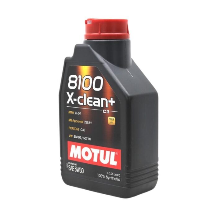 Motul 8100 X-Clean+ 5W30 1 Lt Tam Sentetik Motor Yağı - Görsel 2