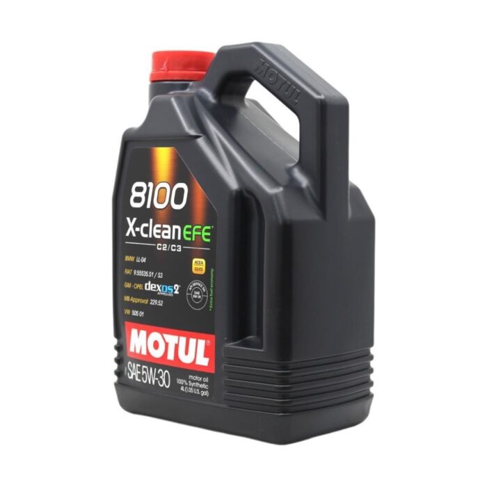 Motul 8100 X-Clean EFE 5W30 4 Lt Tam Sentetik Motor Yağı - Görsel 2