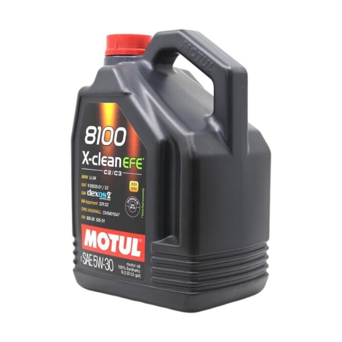 Motul 8100 X-Clean EFE 5W30 5 Lt Tam Sentetik Motor Yağı - Görsel 2