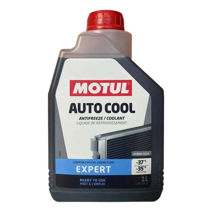 Motul Auto Cool Expert 1 Lt Mavi Antifriz - Görsel 1