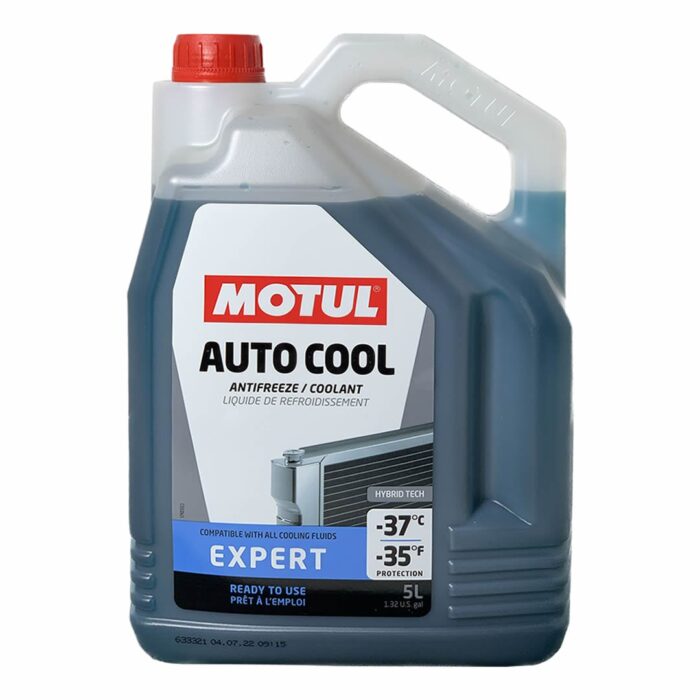 Motul Auto Cool Expert 5 Lt Mavi Antifriz - Görsel 1