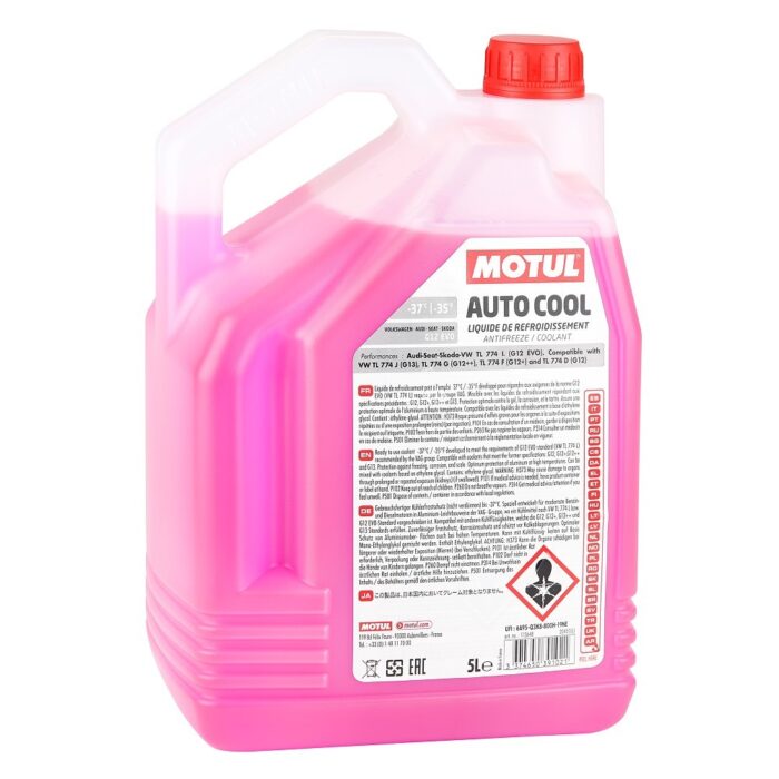Motul Auto Cool G12 Evo 5 Lt Kırmızı Antifriz - Görsel 2