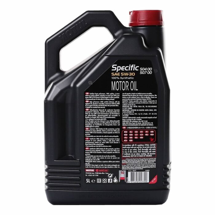 Motul Specific 504 00 507 00 5W30 5 Lt Motor Yağı - Görsel 5