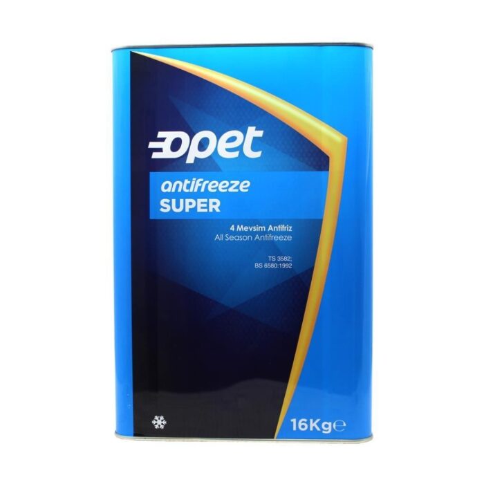 Opet Süper Antifriz 16 Kg Mavi Konsantre Antifiriz - Görsel 1