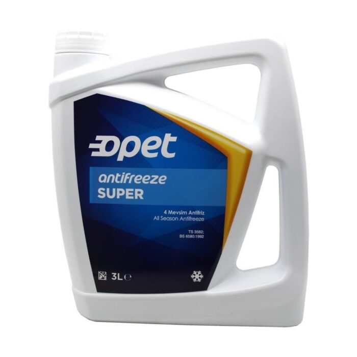 Opet Süper Antifriz 3 Lt Mavi Konsantre Antifiriz - Görsel 1