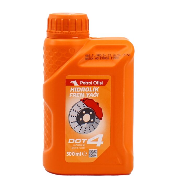Petrol Ofisi DOT 4 Hidrolik Fren Yağı 500 Ml - Görsel 1