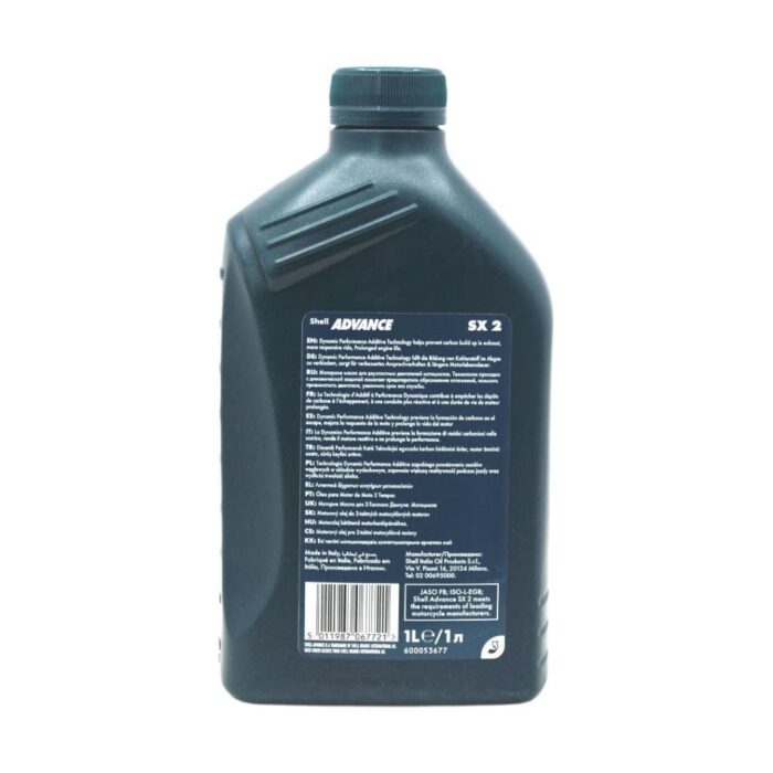Shell Advance SX 2T 1 Lt 2 Zamanlı Motosiklet Yağı - Görsel 4