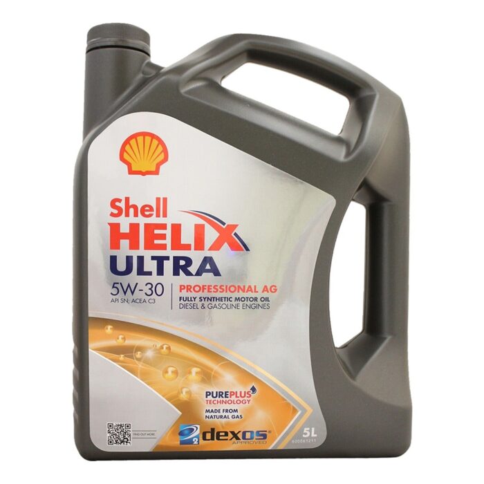 shell-helix-pro-ag-5w30-5lt-on.jpg Shell Helix Ultra Pro AG 5W30 5 Lt Partiküllü Motor Yağı - Görsel 1