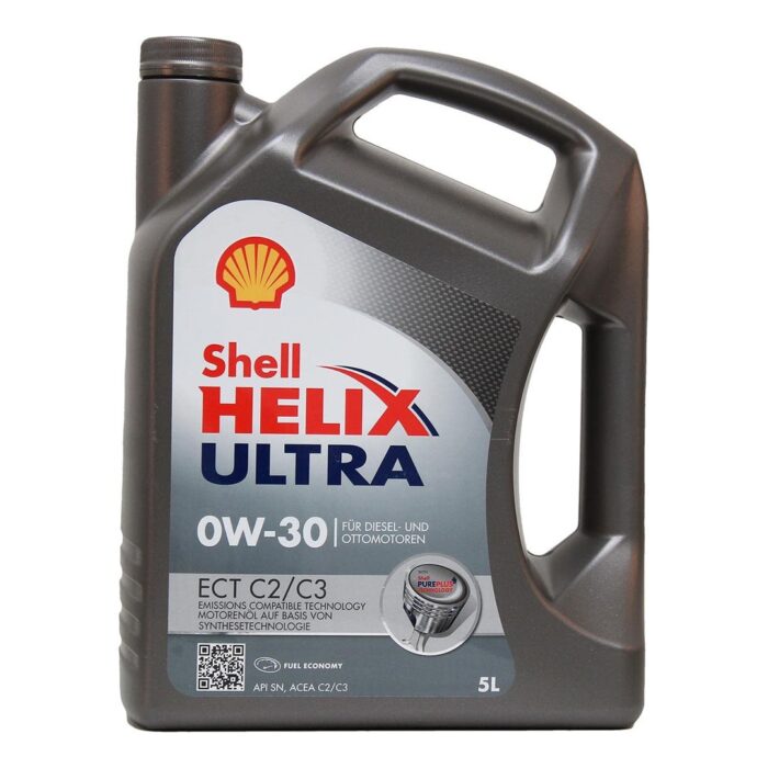 Shell Helix Ultra ECT C2/C3 0W-30 5 Lt Motor Yağı - Görsel 1