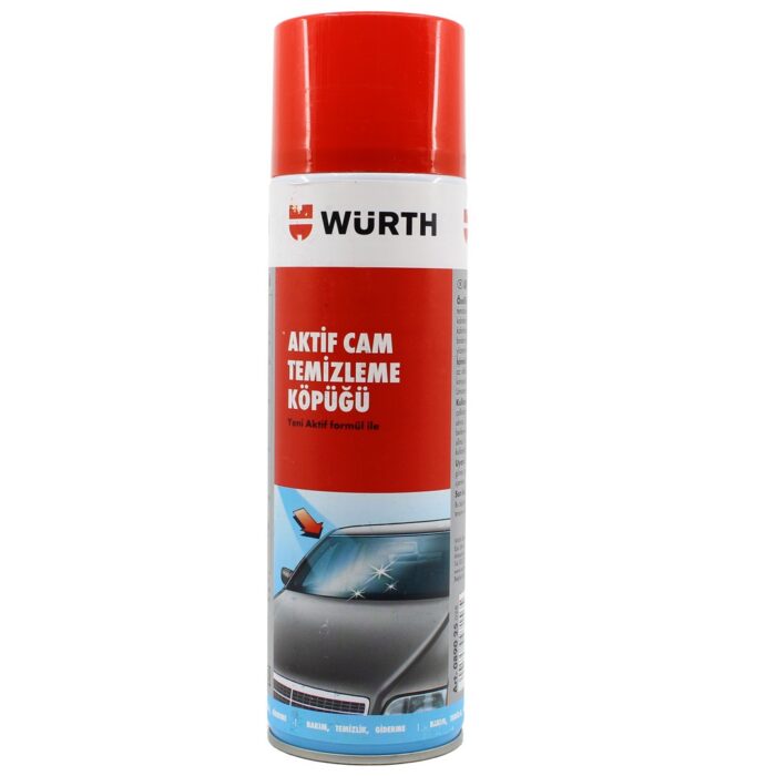 Würth Aktif Cam Temizleme Köpük Sprey 500 Ml - Görsel 1