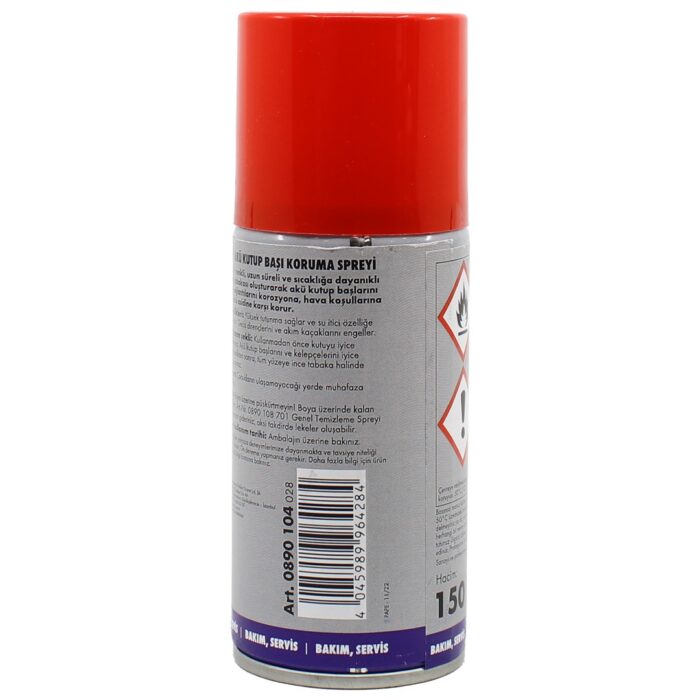 Würth Akü Kutup Başı Koruyucu Sprey 150 Ml - Görsel 2