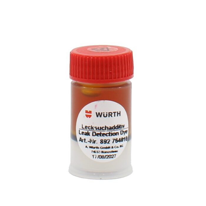 Würth Klima Kaçak Arama Sıvısı 7,5 ML Kartuş Leak Detection Dye - Görsel 1