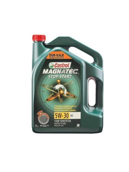 Castrol Magnatec 5W-30 A5 – 7 Litre Motor Yağı 2024 Üretim
