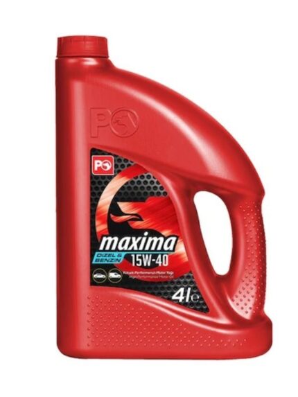 Petrol Ofisi Maxima 15W-40 4 Litre Motor Yağı