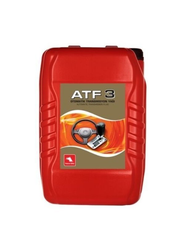 19908535-600x800-1.jpg Petrol Ofisi ATF DEX 3 - 20 Litre Şanzıman Yağları - Görsel 1