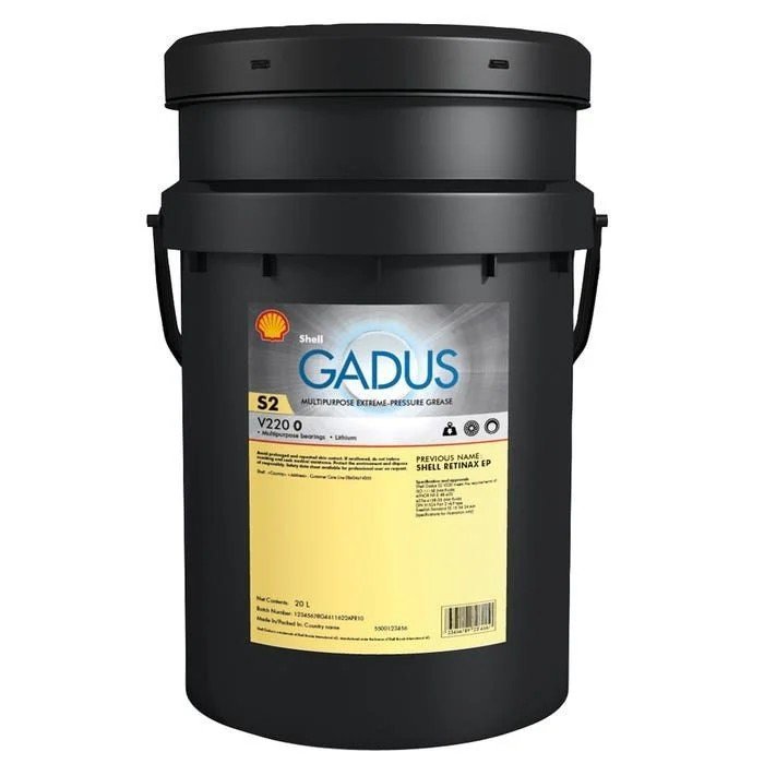 550028007-1-1.jpg Shell Gadus S2 V220 0 - 18 Kg - Lityum Sabunlu Gres - Görsel 1