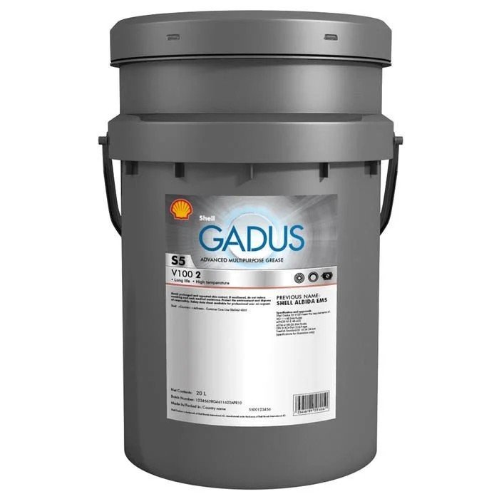 550028433-1.jpg Shell Gadus S5 V100 2 18 Kg Endüstriyel Rulman Gresi - Görsel 1