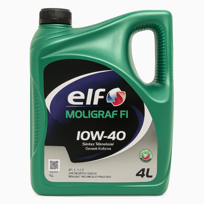 7f6a9a66-278d-4cfa-9910-a004a30faf2c.png Elf Moligraf F1 10W-40 - 4 Litre Motor Yağı 2025 Üretim - Görsel 1