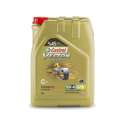 Castrol Vecton 10W-40 E6 – E9 20 LT Motor Yağı 2025 Üretim
