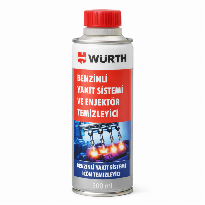 Würth Benzinli Yakıt Sistemi ve Enjektör Temizleyici - Görsel 1