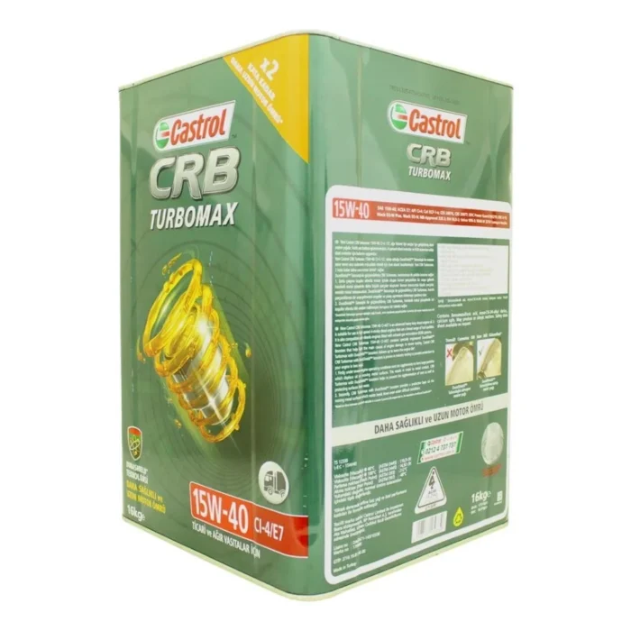 Castrol Turbomax 15W-40 18 Litre (16 KG) Motor Yağı - 2025 Üretim - Görsel 3