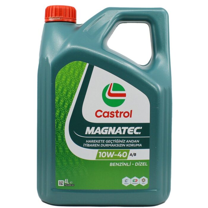 castrol-magnatec-10w40-4lt.jpg Castrol Magnatec 10W40 4 Lt Sentetik Motor Yağı - Görsel 1