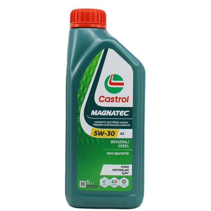 Castrol Magnatec 5W30 A5 1 Lt Tam Sentetik Motor Yağı - Görsel 1