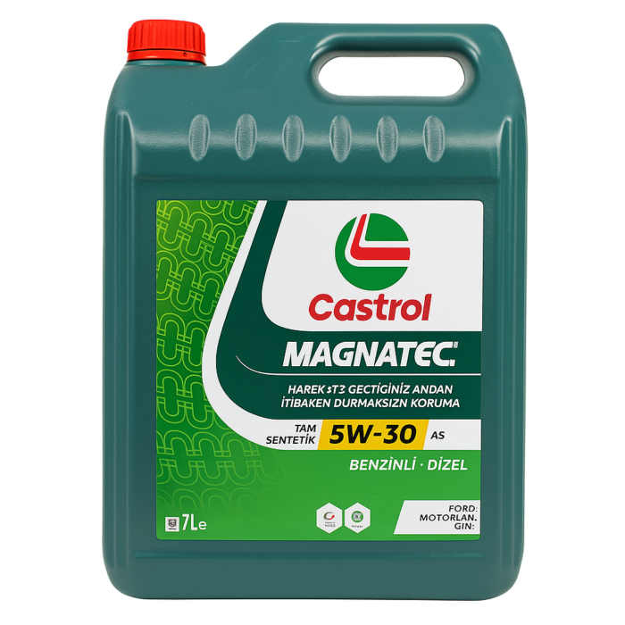 Castrol Magnatec 5W-30 A5 7 Litre Motor Yağı - 2025 Üretim - Görsel 1