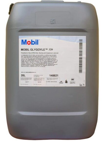 Mobil Glygoyle 320 20 Lt Dişli Yatak ve Kompresör Yağı