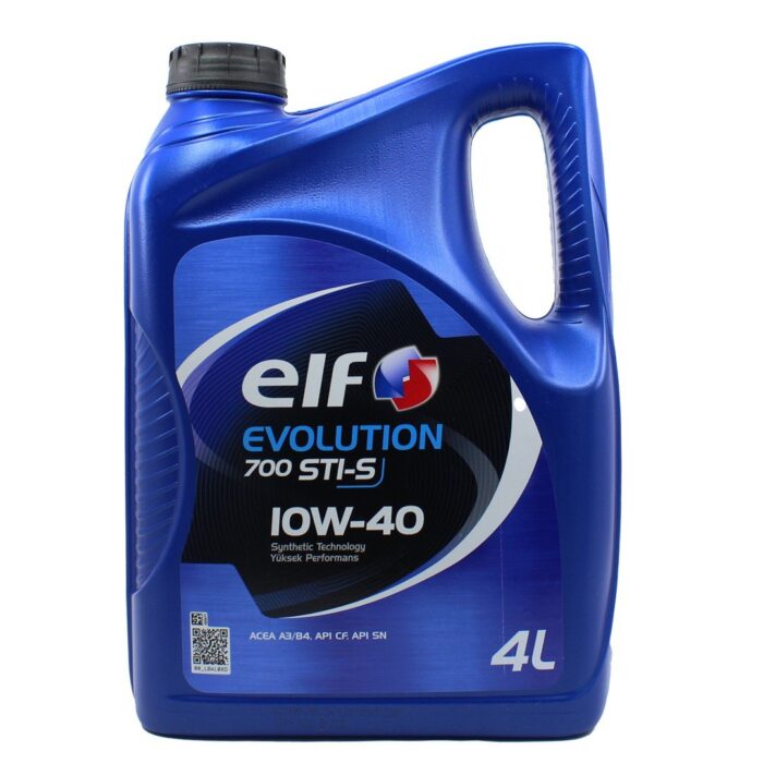 elf-evolution-700sti-s-4lt.jpg Elf Evolution 700 STI-S 10W-40 4 Lt Motor Yağı - Görsel 1