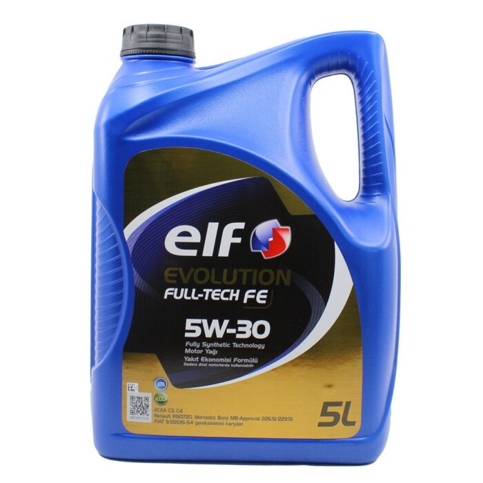 elf-evolution-full-tech-fe-5w30-5lt.jpg Elf Evolution Full-Tech FE 5W30 5 Lt Motor Yağı - Görsel 1