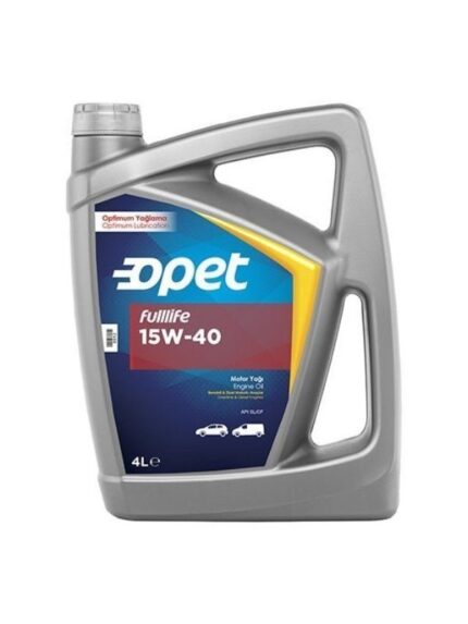 Opet Fulllife 15W-40 - 4 Litre Motor Yağı