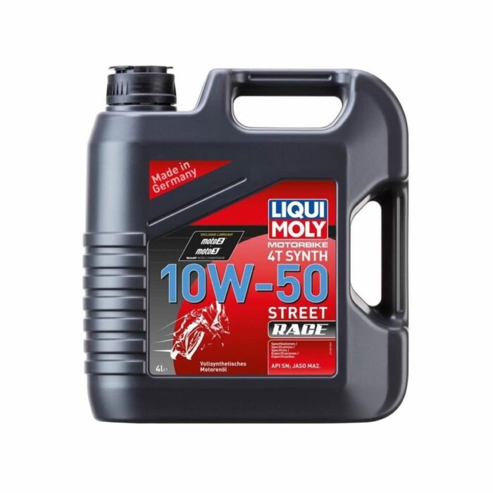 Liqui Moly 10W-50 4T Street Race 4 Lt Motosiklet Yağı (1686) - Görsel 1