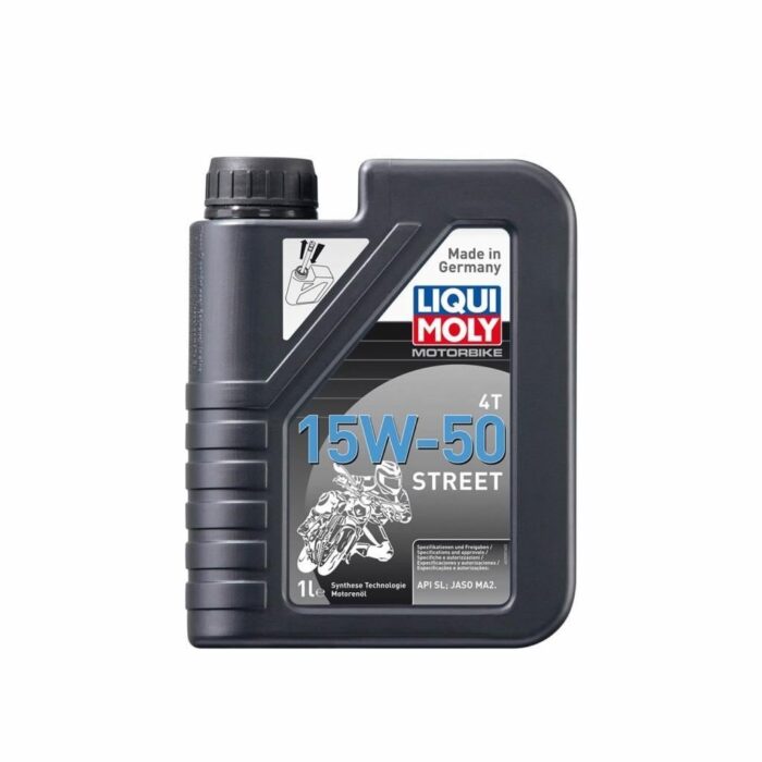 Liqui Moly 15W-50 4T Street 1 Lt Motosiklet Motor Yağı (2555) - Görsel 1