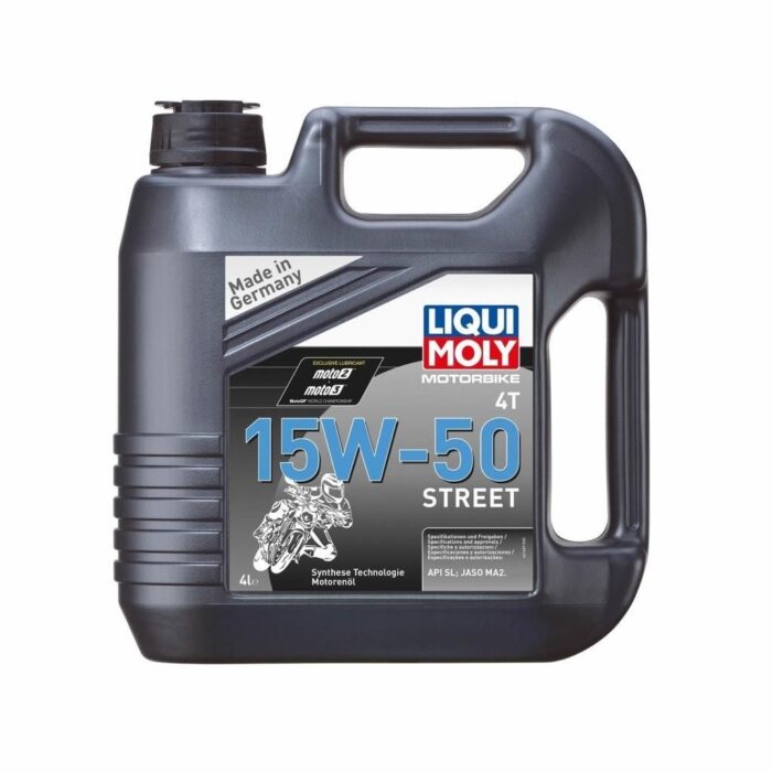 image_1080-1094.jpg Liqui Moly 15W-50 4T Street 4 Lt Motosiklet Motor Yağı (1689) - Görsel 1