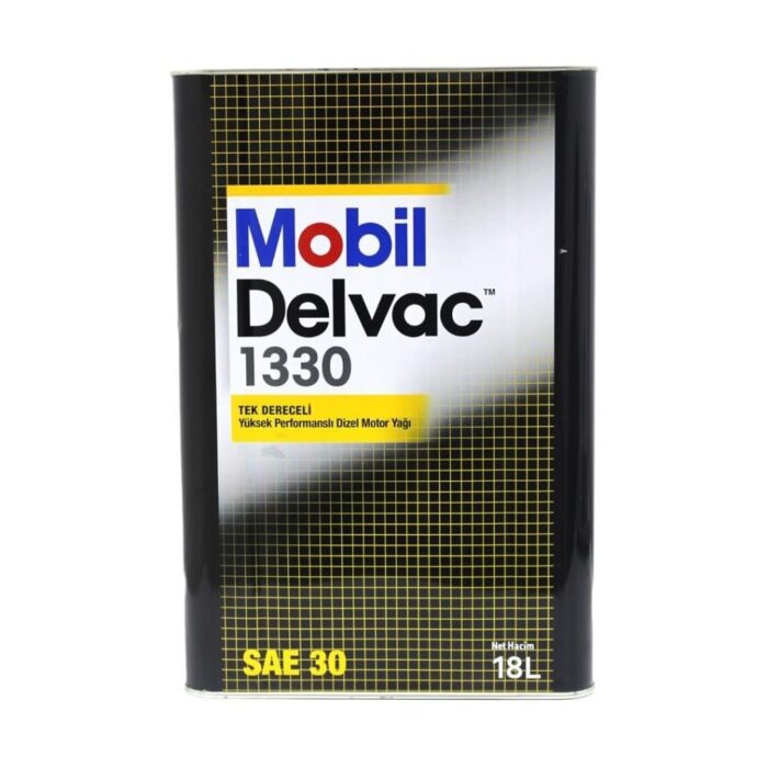 image_1080-112.jpg Mobil Delvac 1330 SAE 30 16 Kg Tek Dereceli Dizel Motor Yağı - Görsel 1