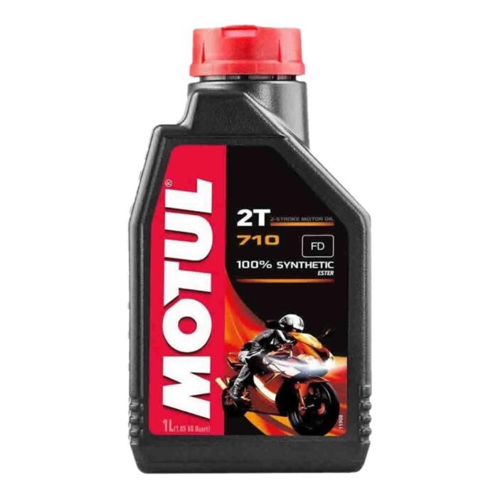 Motul 710 2T 1 Lt 2 Zamanlı Motosiklet Yağı - Görsel 1