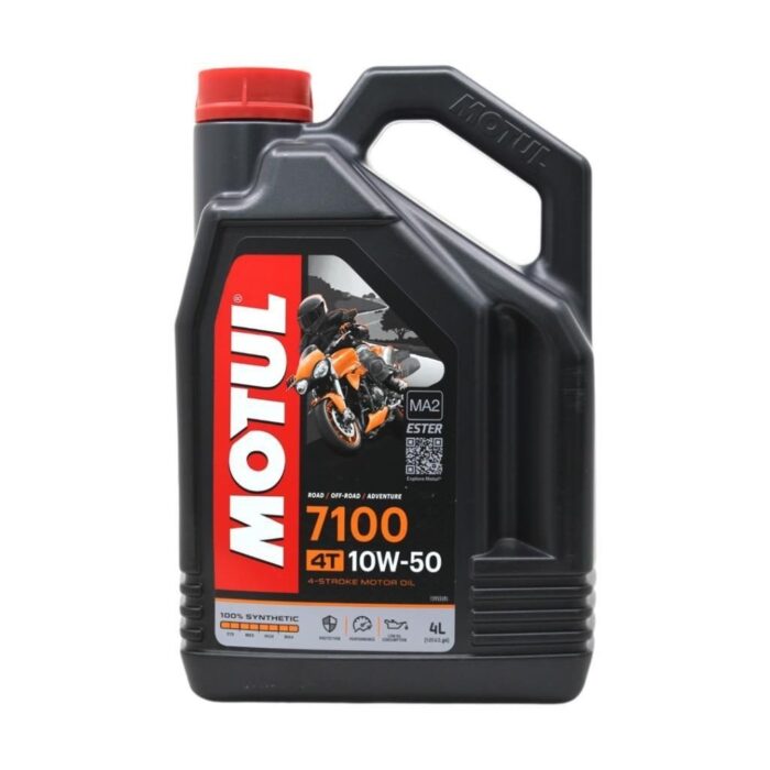 Motul 7100 4T 10W50 4 Lt Motosiklet Yağı - Görsel 1