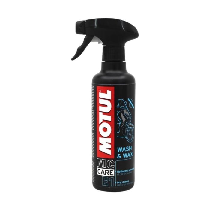 image_1080-1269.jpg Motul E1 Wash & Wax Sprey 400 Ml Kuru Temizleme Cilası - Görsel 1