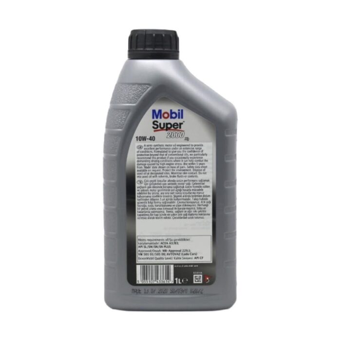 Mobil Super 2000 10W-40 1 Lt Motor Yağı - Görsel 4
