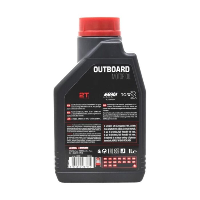 Motul Marine Outboard 2T 1 Lt 2 Zamanlı Tekne Motor Yağı - Görsel 4