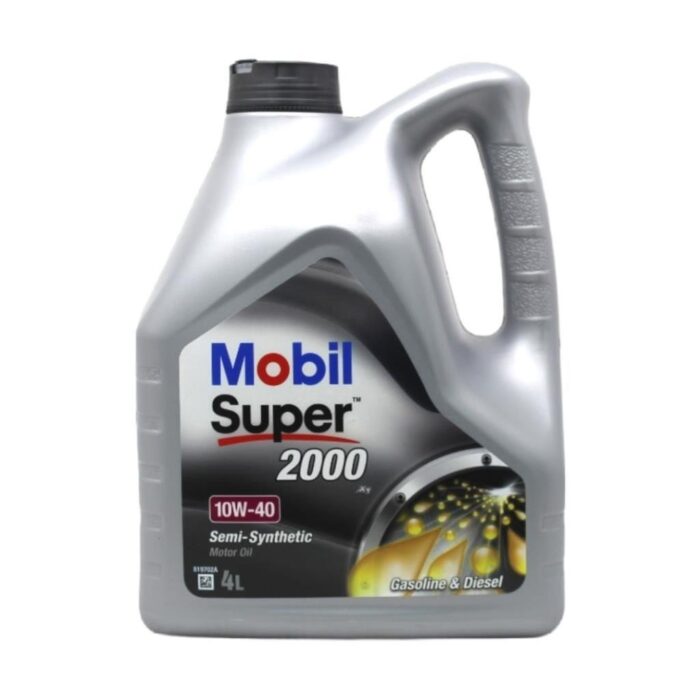 Mobil Super 2000 10W-40 4 Lt Motor Yağı - Görsel 1