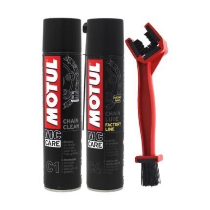 Motul Zincir Bakım Seti C1 & C4 + Zincir Temizleme Fırçası